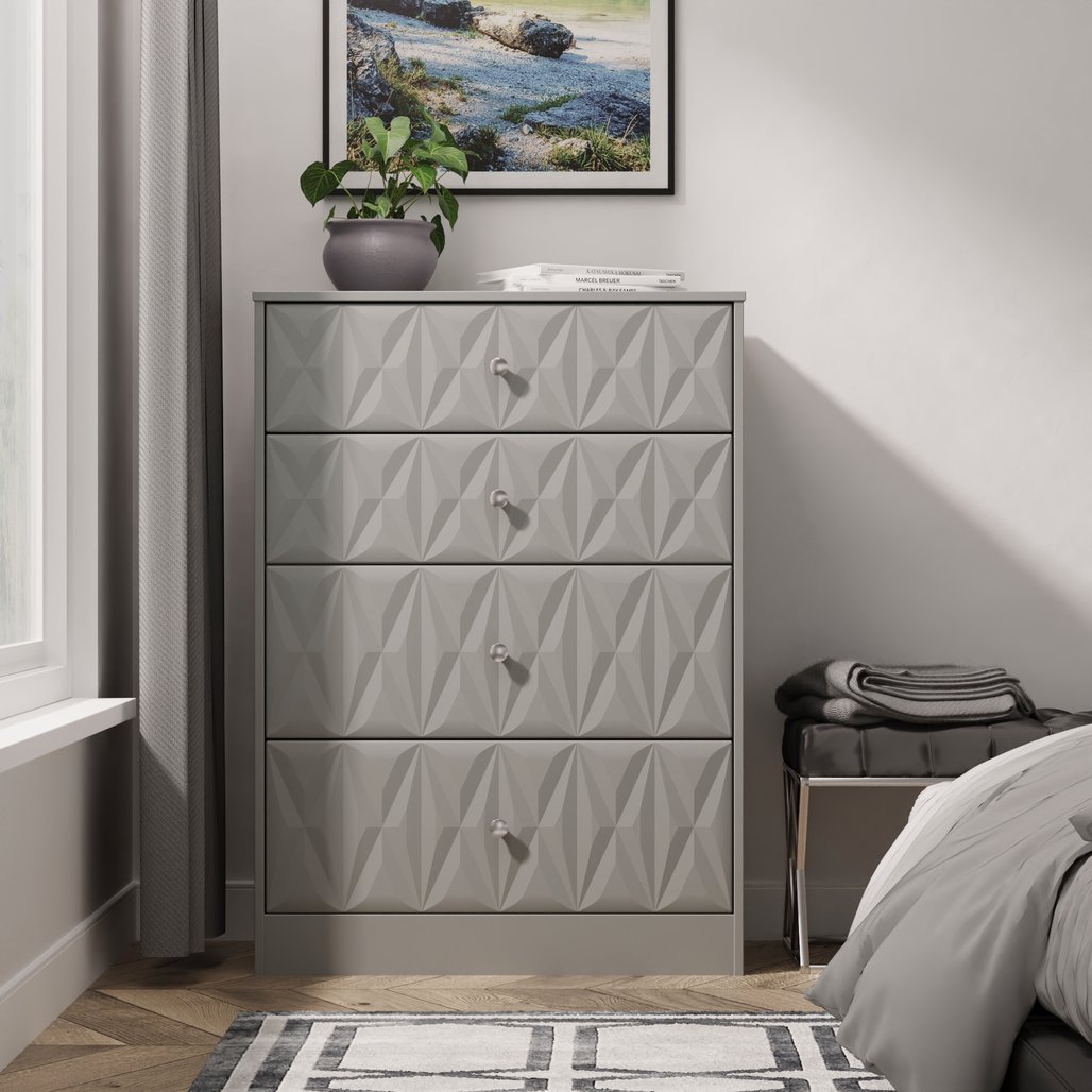 San Jose 4 Drawer Deep Chest