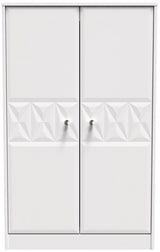 San Jose Compact 2 Door Double Wardrobe