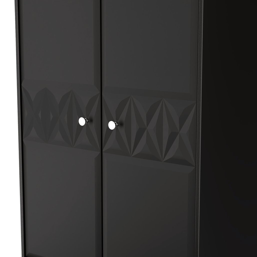 San Jose Tall 2 Door 2 Drawer Double Wardrobe