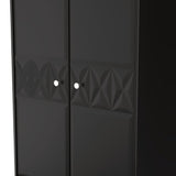 San Jose Tall 2 Door 2 Drawer Double Wardrobe
