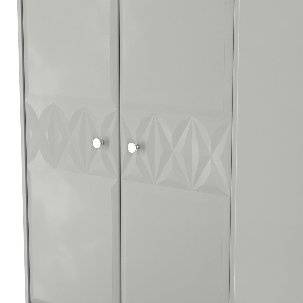 San Jose Tall 2 Door 2 Drawer Double Wardrobe