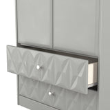 San Jose Tall 2 Door 2 Drawer Double Wardrobe