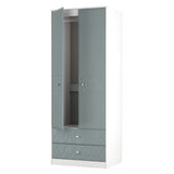 San Jose Tall 2 Door 2 Drawer Double Wardrobe