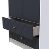 San Jose Tall 2 Door 2 Drawer Double Wardrobe