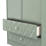 San Jose Tall 2 Door 2 Drawer Double Wardrobe