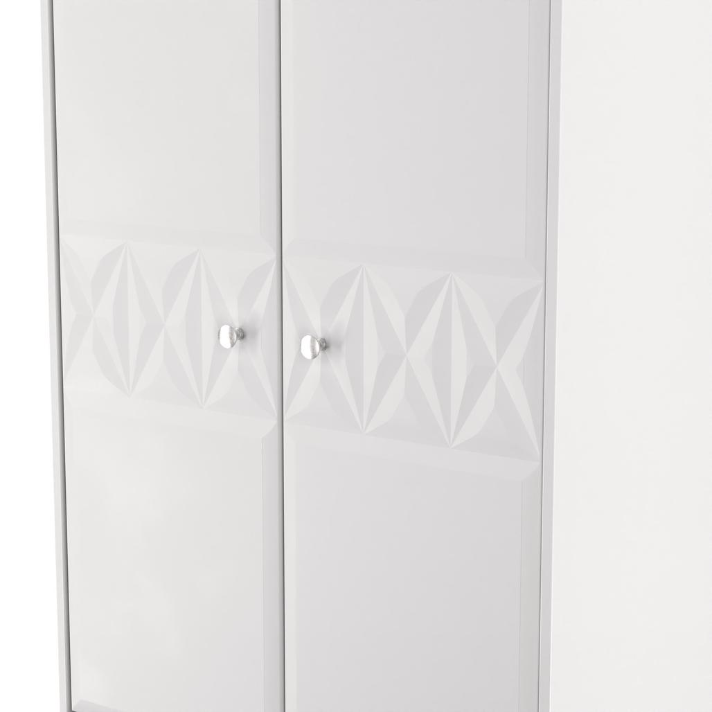San Jose Tall 2 Door 2 Drawer Double Wardrobe