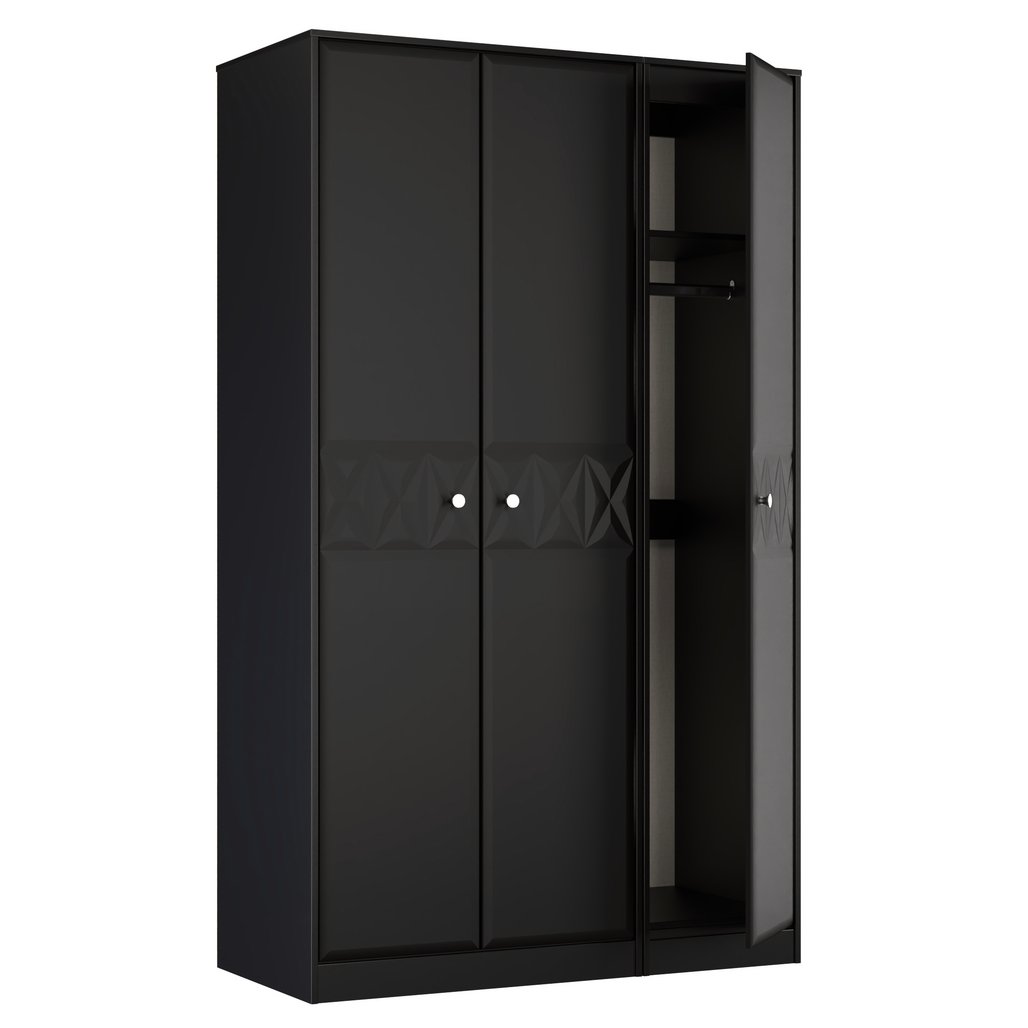 San Jose Tall 3 Door Triple Wardrobe