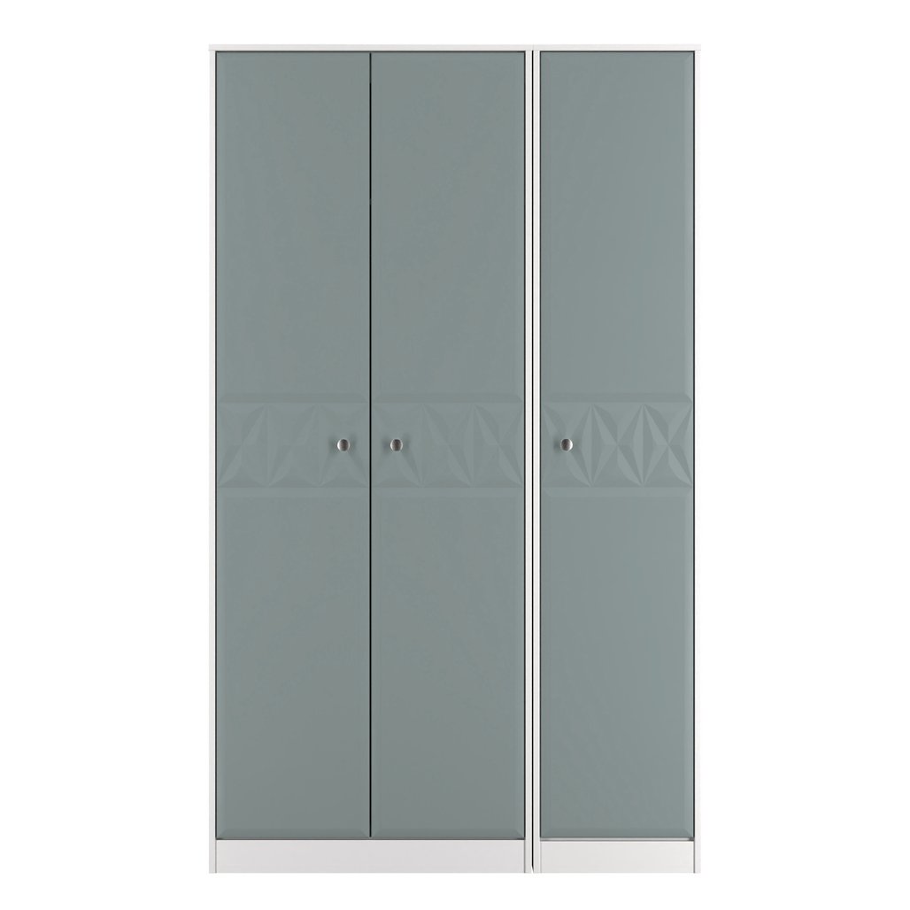 San Jose Tall 3 Door Triple Wardrobe