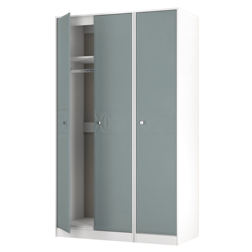 San Jose Tall 3 Door Triple Wardrobe