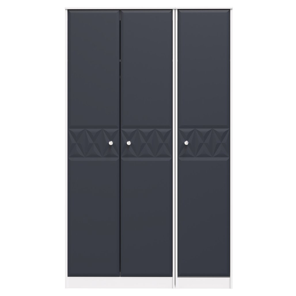 San Jose Tall 3 Door Triple Wardrobe