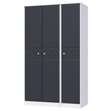 San Jose Tall 3 Door Triple Wardrobe