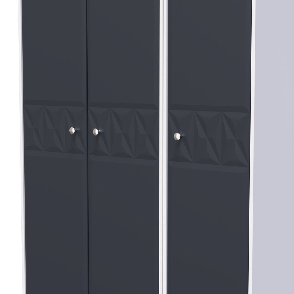 San Jose Tall 3 Door Triple Wardrobe