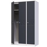 San Jose Tall 3 Door Triple Wardrobe