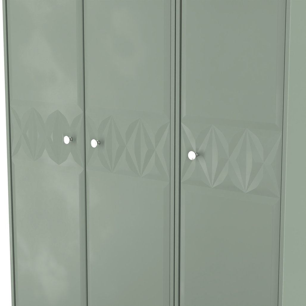 San Jose Tall 3 Door Triple Wardrobe