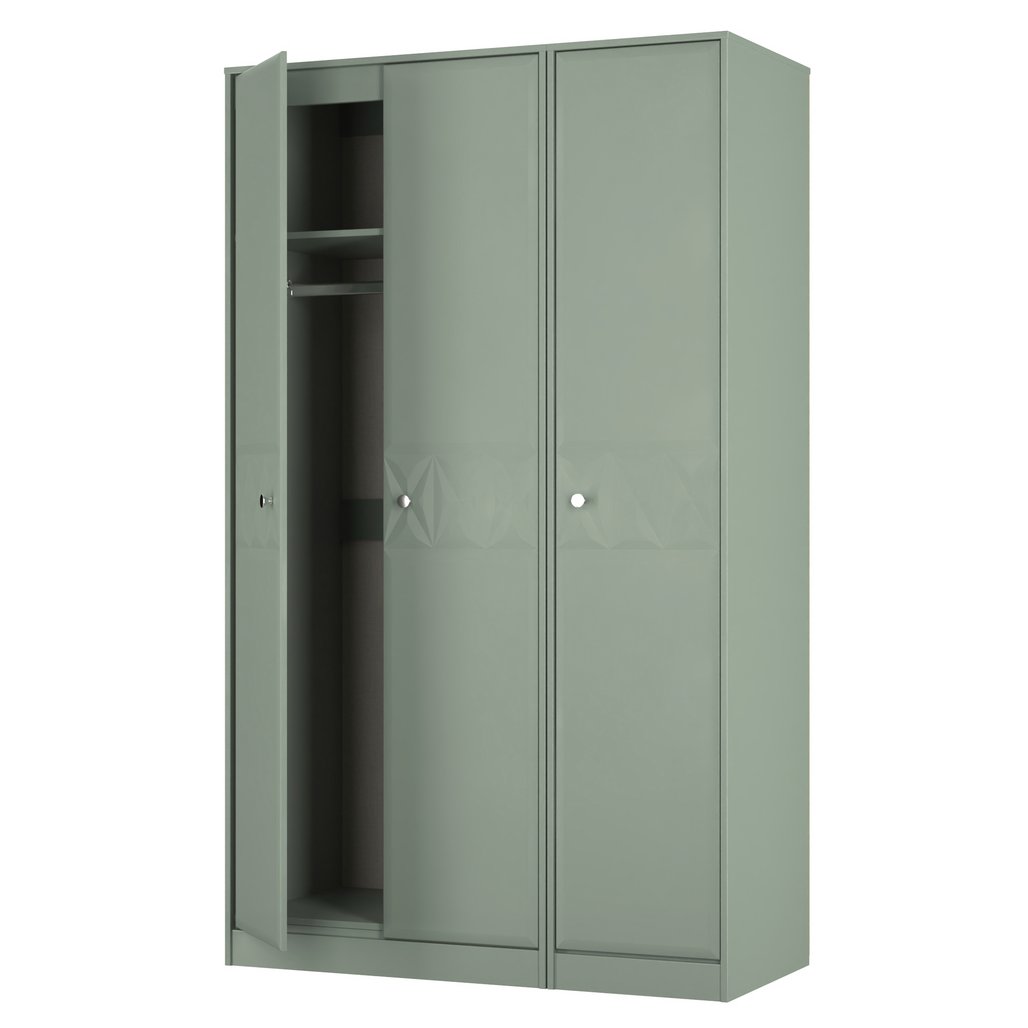 San Jose Tall 3 Door Triple Wardrobe