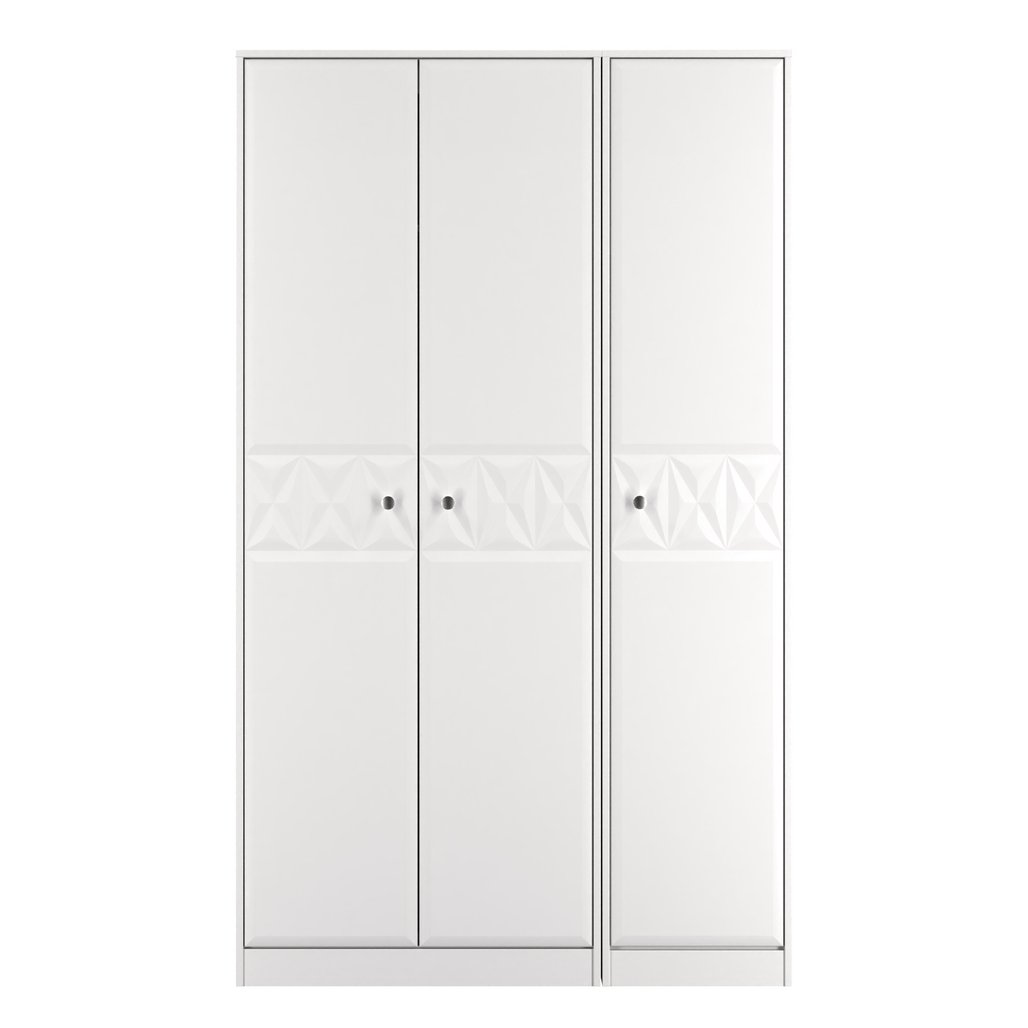 San Jose Tall 3 Door Triple Wardrobe