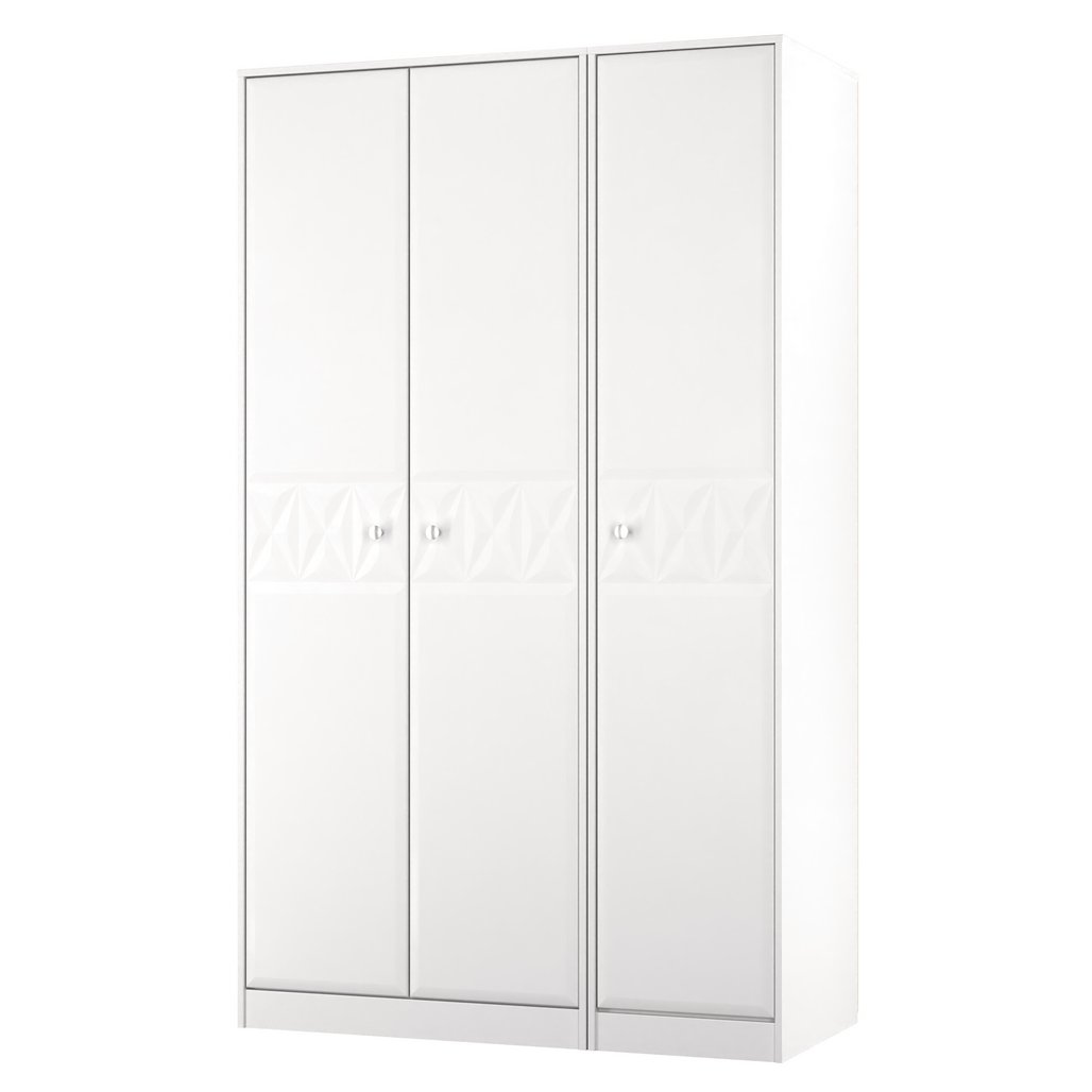 San Jose Tall 3 Door Triple Wardrobe