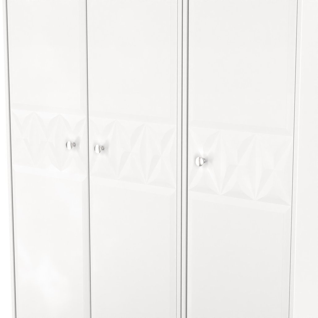 San Jose Tall 3 Door Triple Wardrobe