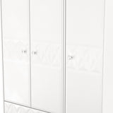 San Jose Tall 3 Door 2 Drawer Triple Wardrobe