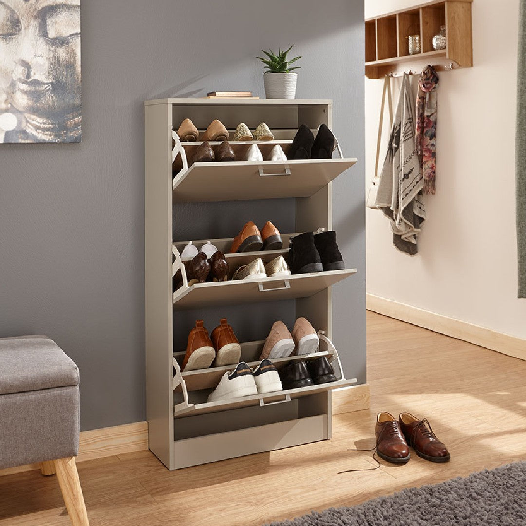 Stirling 3 Tier Flip Down Shoe Cabinet