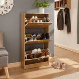 Stirling 3 Tier Flip Down Shoe Cabinet