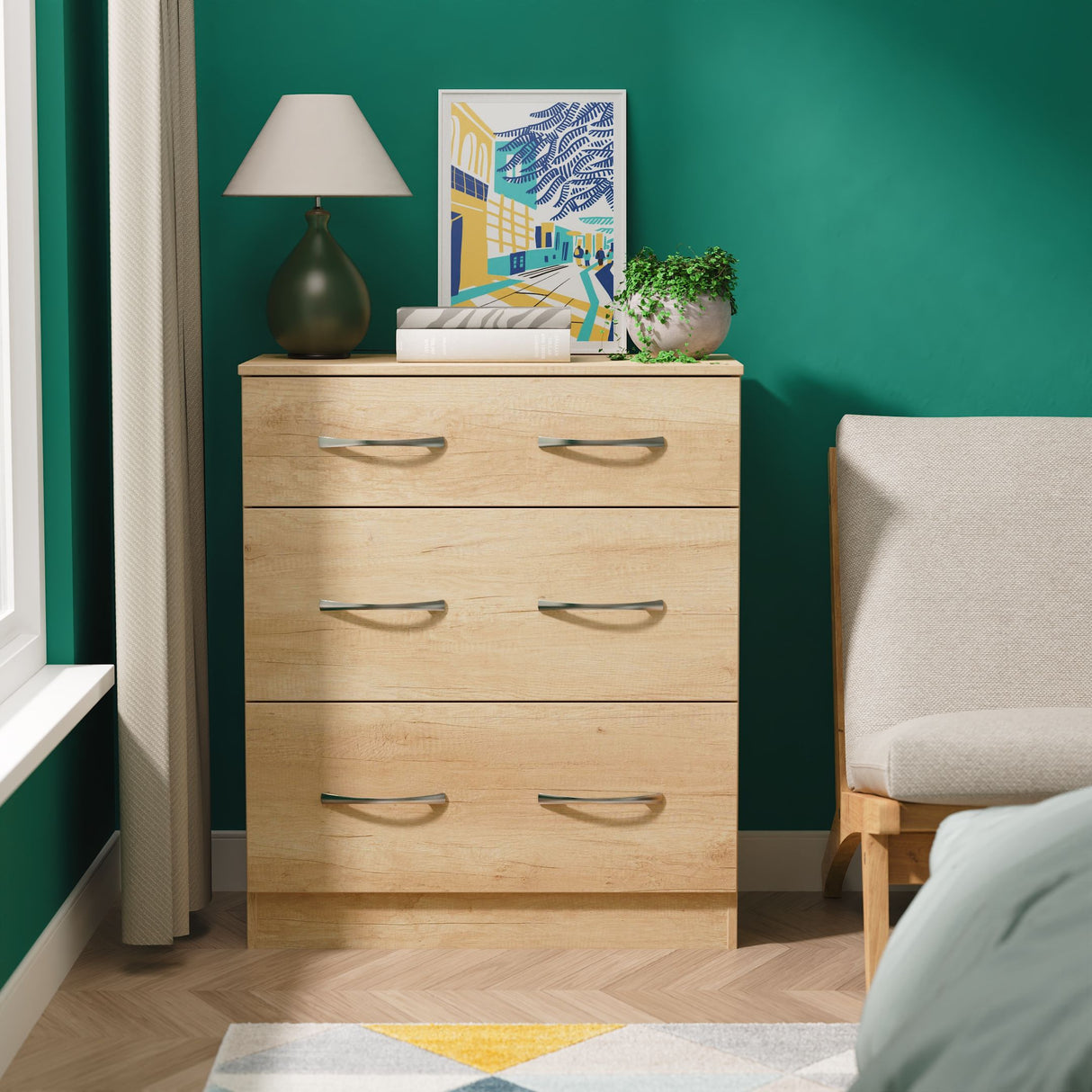 Avon 3 Drawer Deep Chest