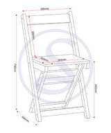 Santos Butterfly Folding Space Saving Dining Set