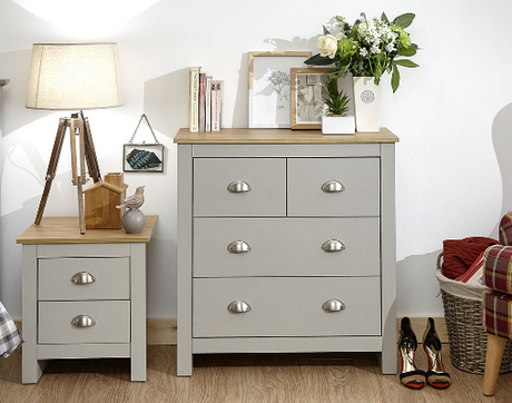 Lancaster 2+2 Drawer Chest