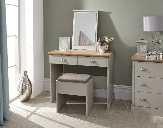 Kendal Cool Grey Dressing Table Set