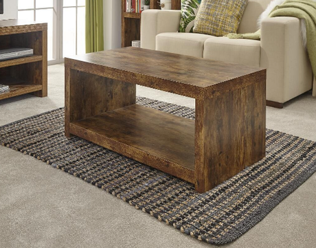 Jakarta Coffee Table with Shelf