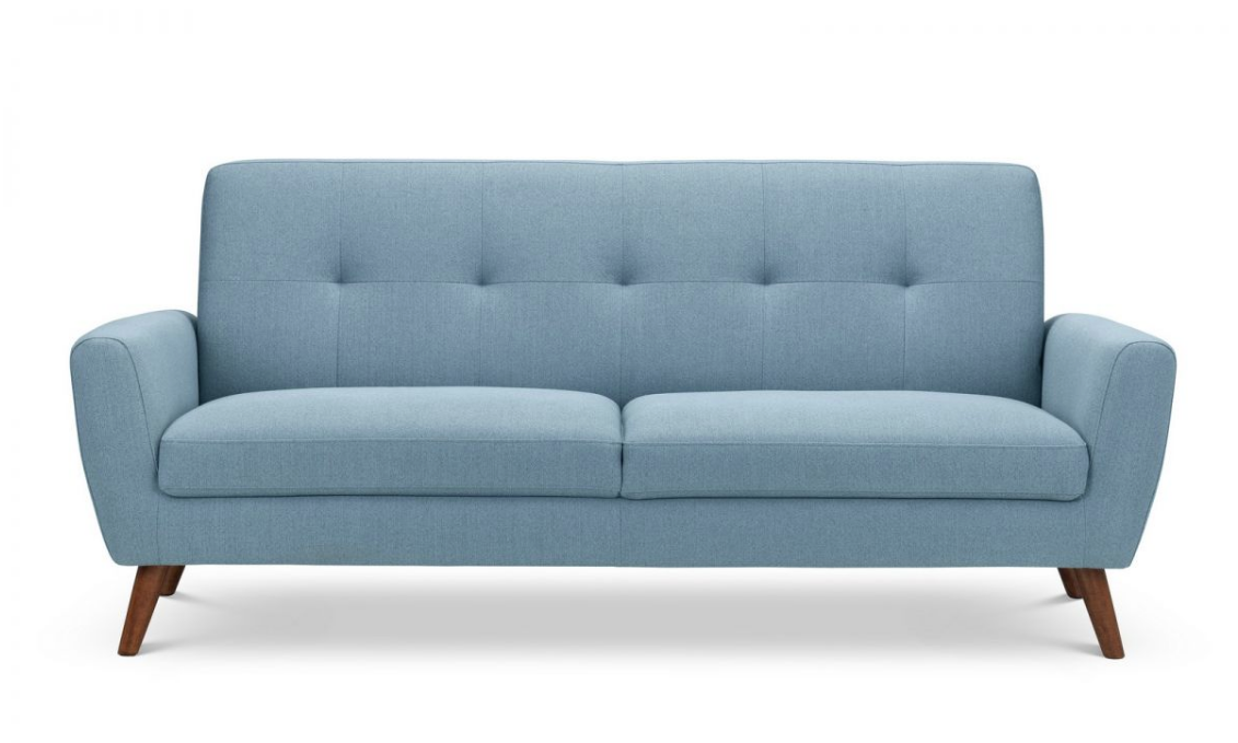 Monza 3 Seater Fabric Sofa