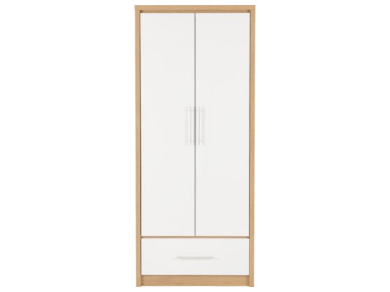 Seville 2 Door 1 Drawer Wardrobe