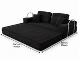 Flex 3 Seater Boneless Compressed Sofa Bed