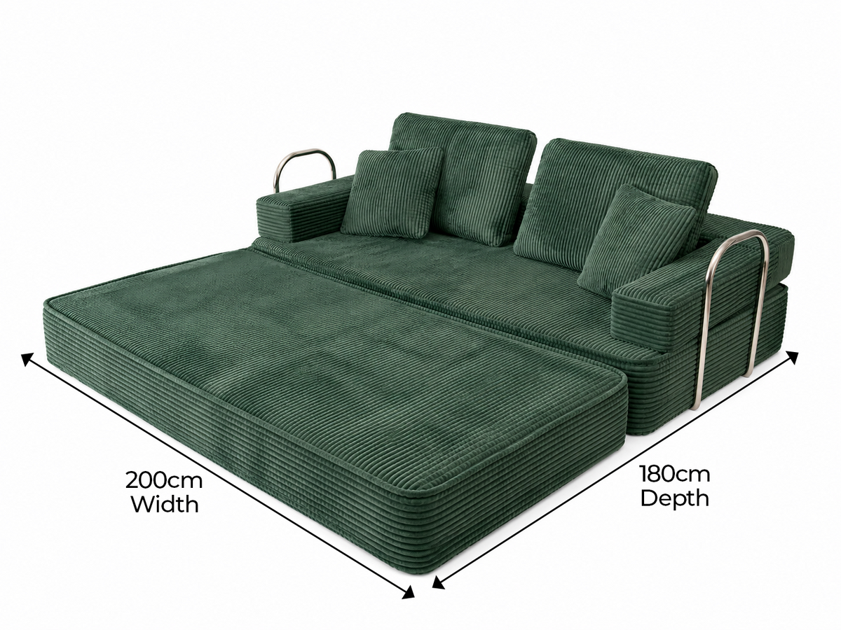 Flex 3 Seater Boneless Compressed Sofa Bed