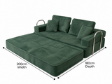 Flex 3 Seater Boneless Compressed Sofa Bed