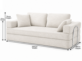 Flex 3 Seater Boneless Compressed Sofa Bed