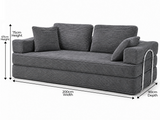 Flex 3 Seater Boneless Compressed Sofa Bed