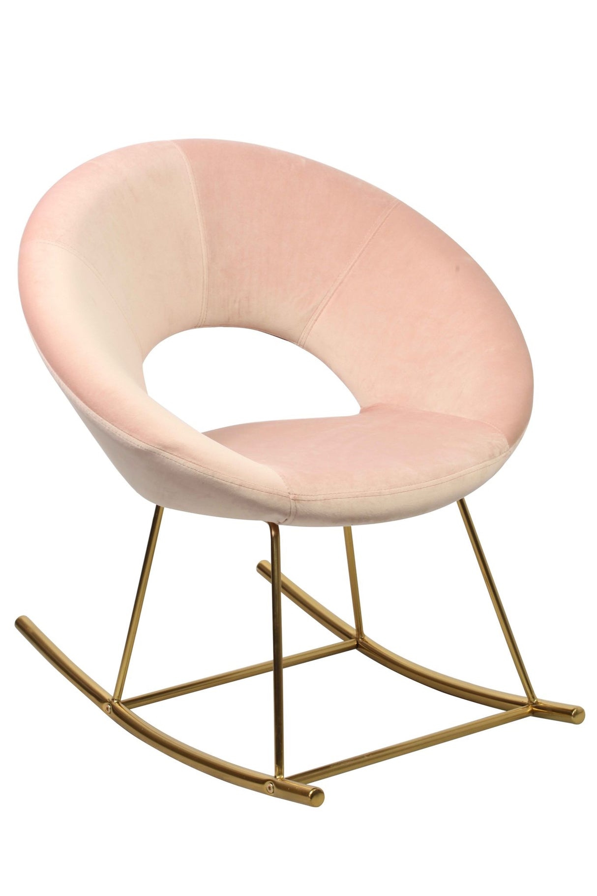 Stella Vintage Pink Rocking Chair