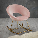 Stella Vintage Pink Rocking Chair