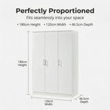 Highbury 3 Door Triple Wardrobe