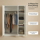 Highbury 3 Door Triple Wardrobe