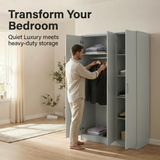 Highbury 3 Door Triple Wardrobe