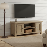 Acadia 2 Door Open Shelf Plasma TV Unit