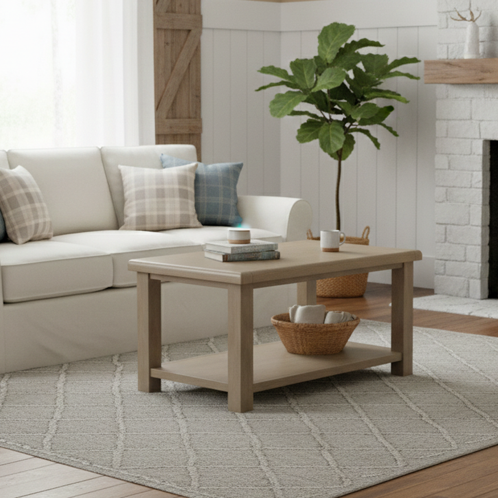 Acadia Open Shelf Coffee Table