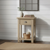 Acadia 1 Drawer Open Shelf Hall Table