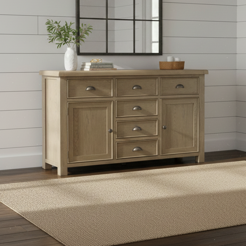 Acadia 6 Drawer 2 Door Large Sideboard