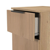 Java 2 Drawer Bedside Table