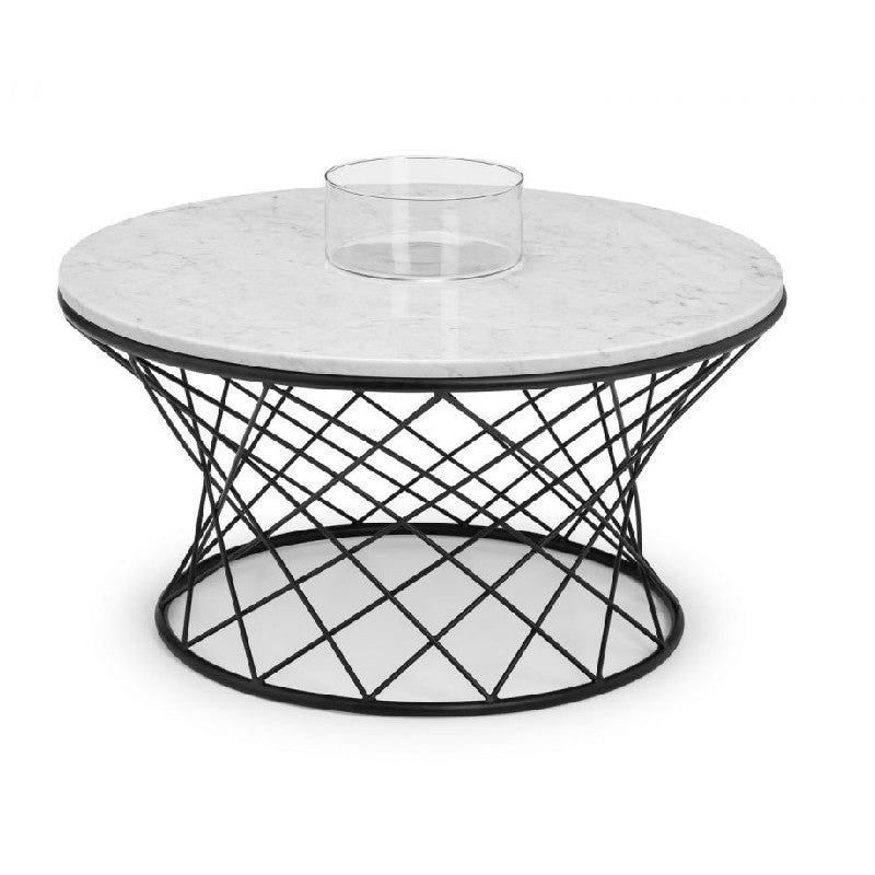 Trevi Real Marble Coffee Table