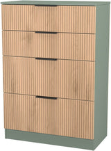 Java 4 Drawer Deep Chest