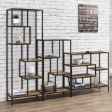 Urban Rustic Industrial Medium Shelving Unit